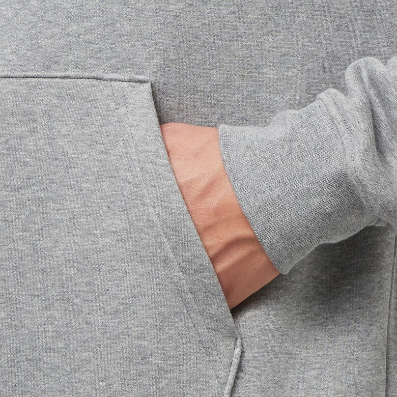 JORDAN Essentials Fleece Pullover heather/white