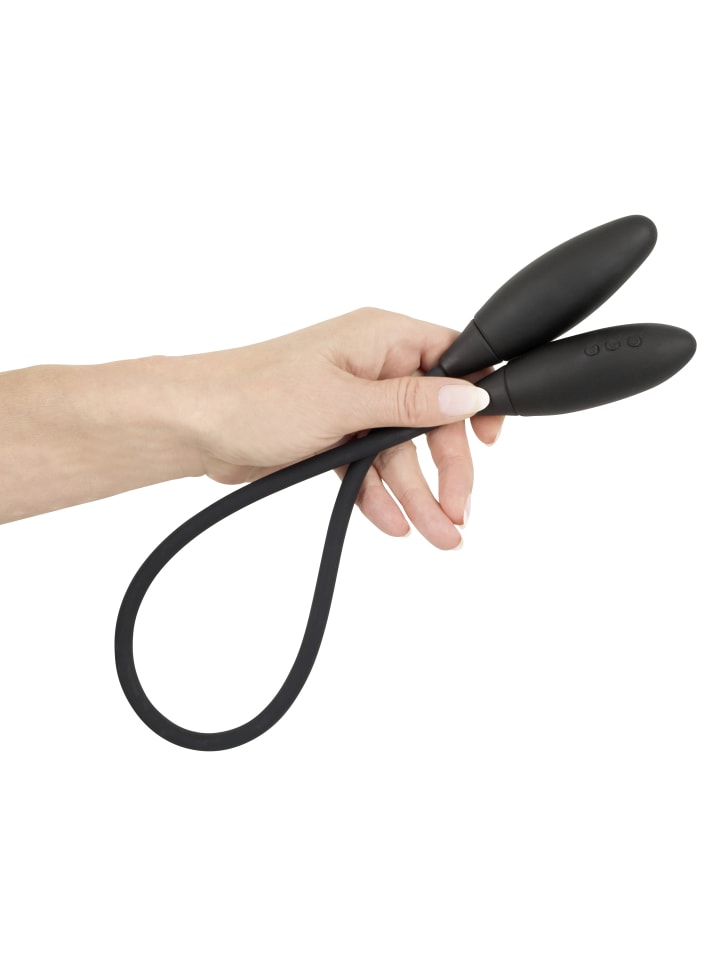 Couples Choice Doppelvibrator Double vibrator in schwarz günstig kaufen 65 cm
