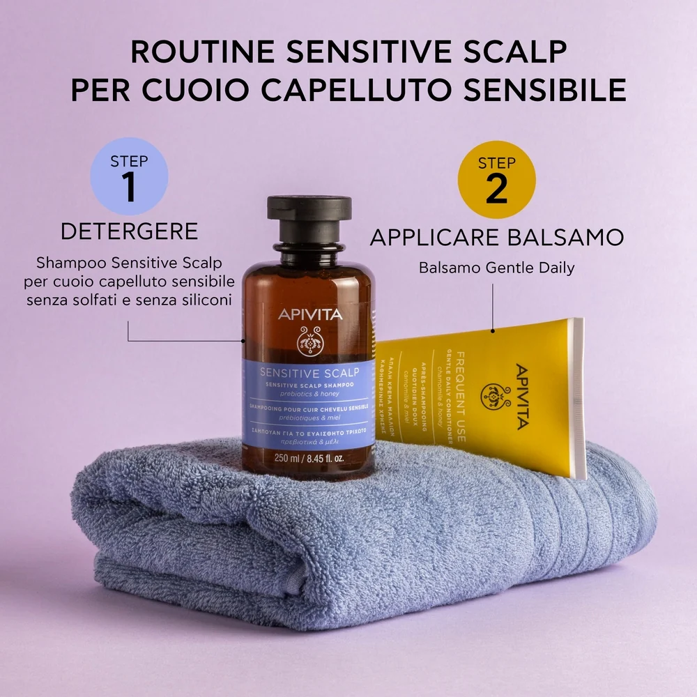 Shampoing pour cuir chevelu sensible - Shampoing doux