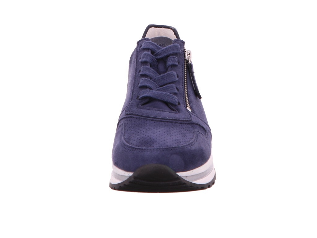 GABOR Freizeit Schnürer blau Gabor Comfort Sneaker low 46.528.26 blau