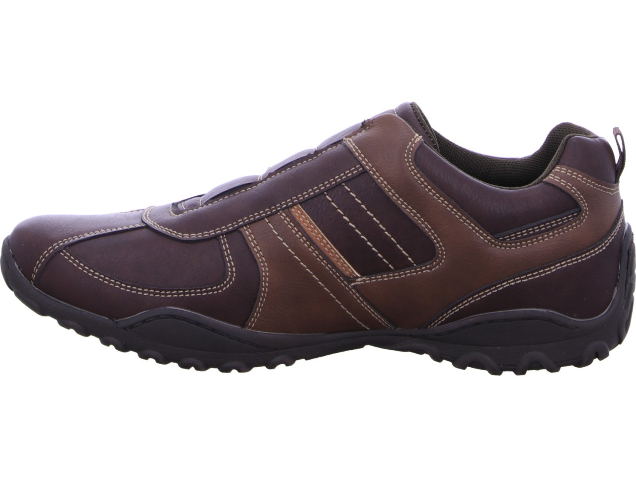 DIVERSE Komfort Slipper braun