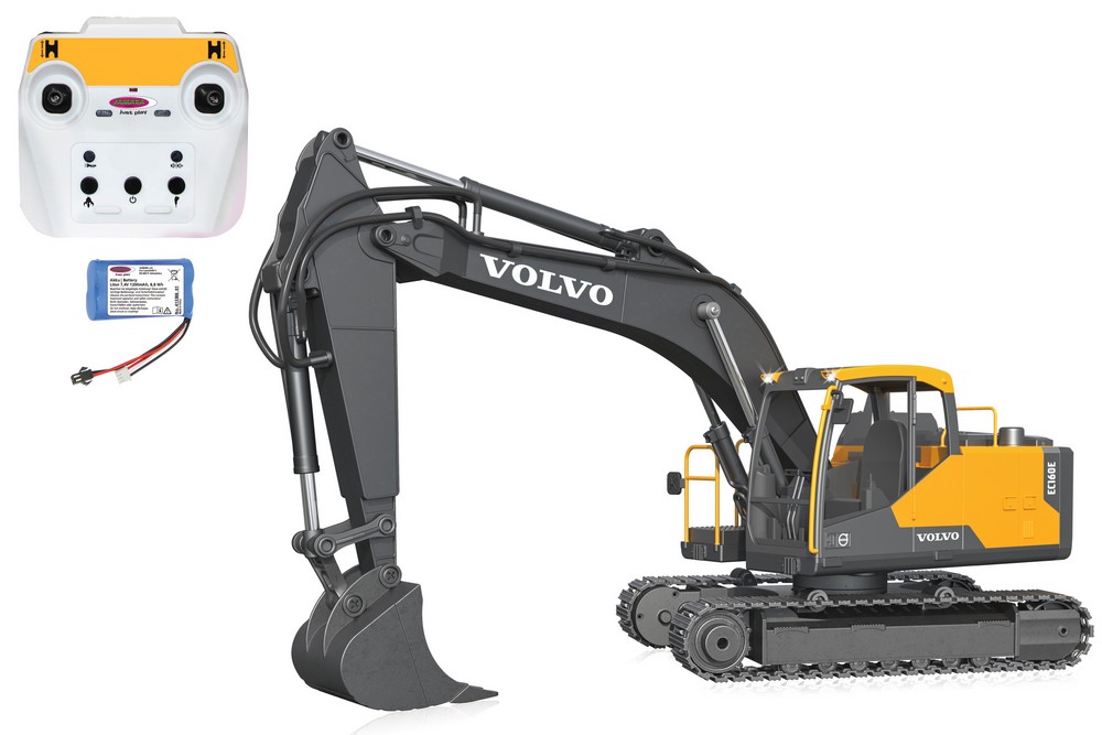 Jamara e.K. JAMARA-406300-Bagger Volvo EC160E Metal 1:16 2,4GHz Destruction-Set