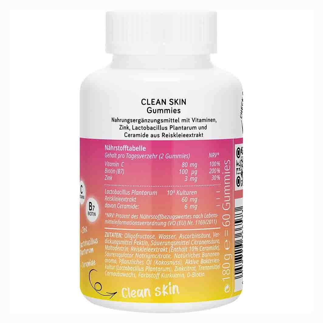 Inner and Outer Beauty Clean Skin Gummies