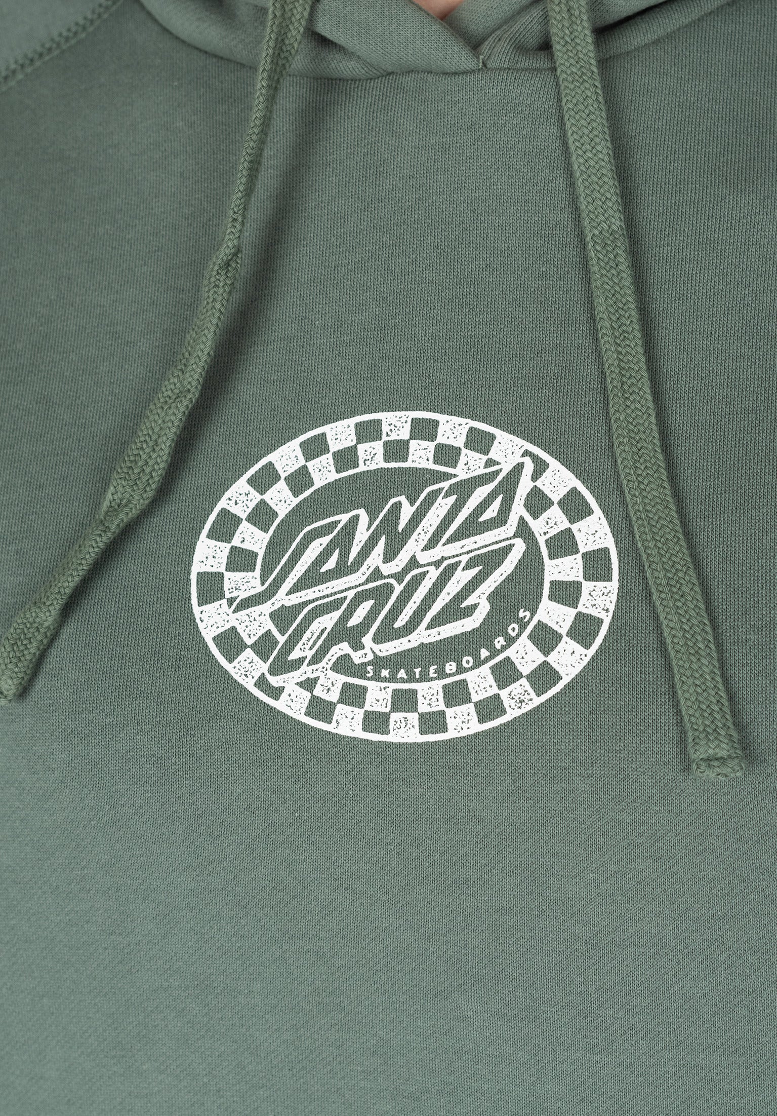 Check Oval Mono Front