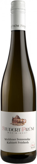2022 Wehlener Sonnenuhr Riesling Kabinett feinherb - Weingut Studert-Prüm