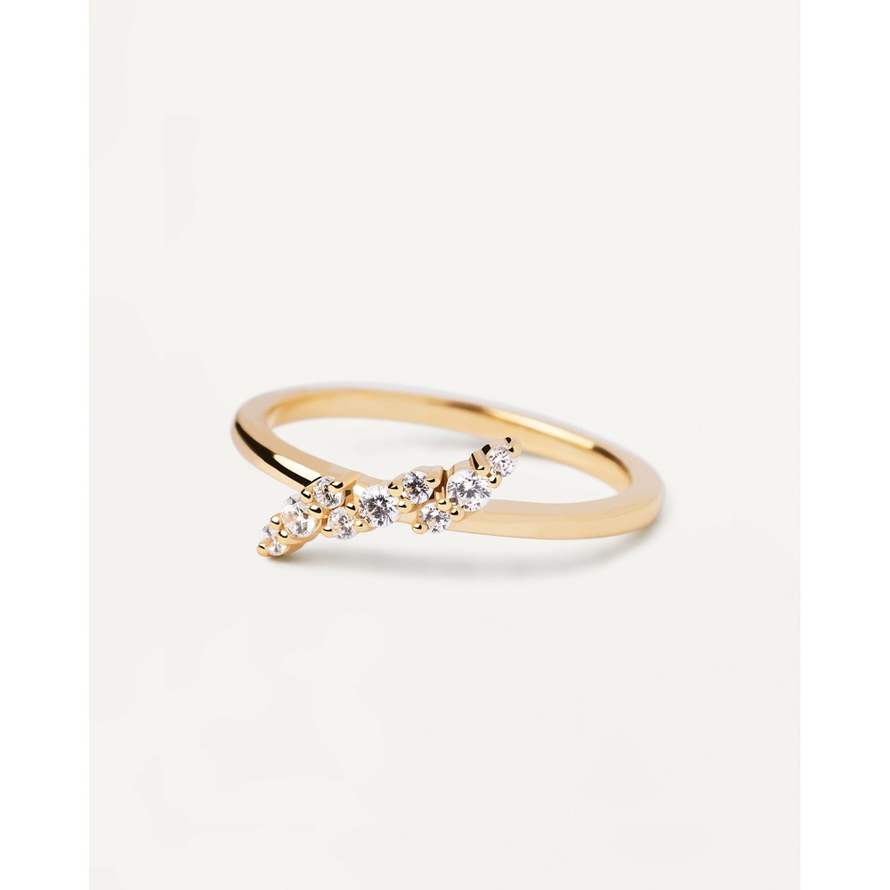 P D Paola Bague pour femme 925 Argent or Bague
