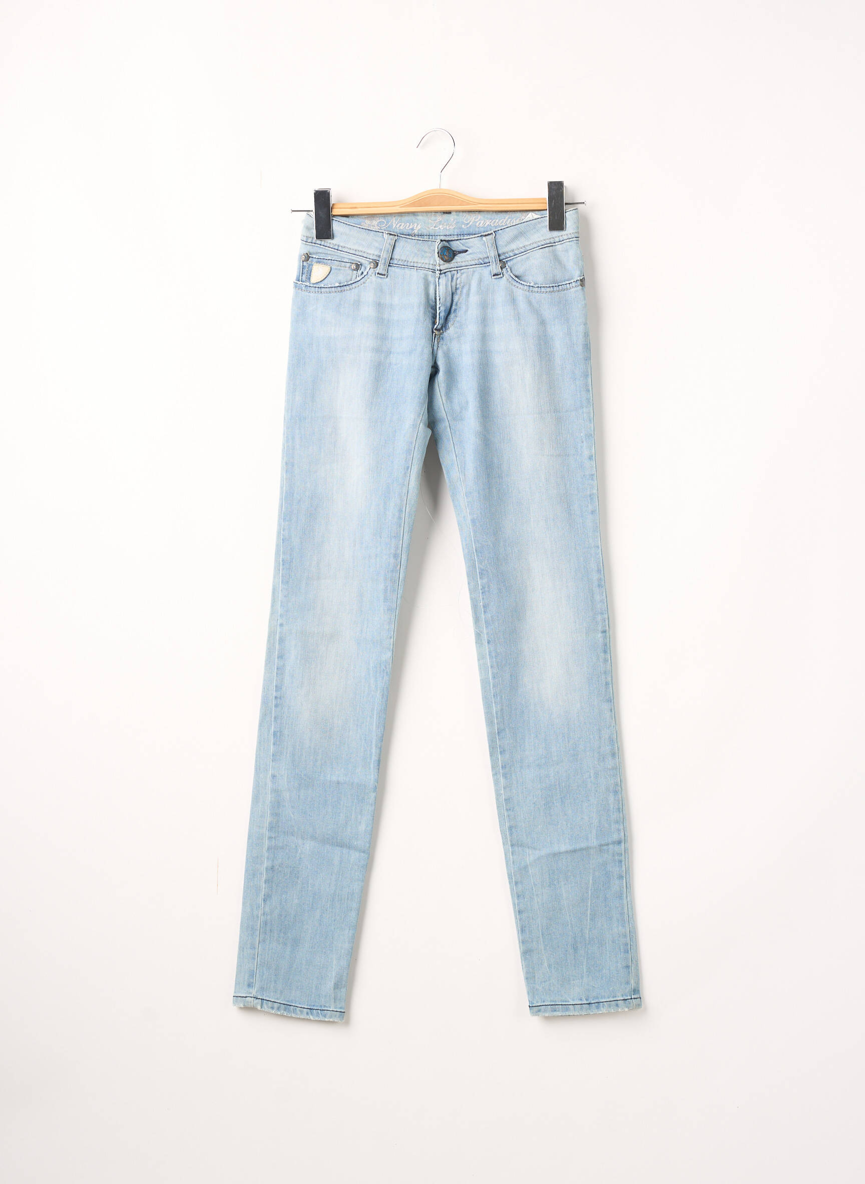 Lois Jeans Coupe Slim Femme couleur bleu