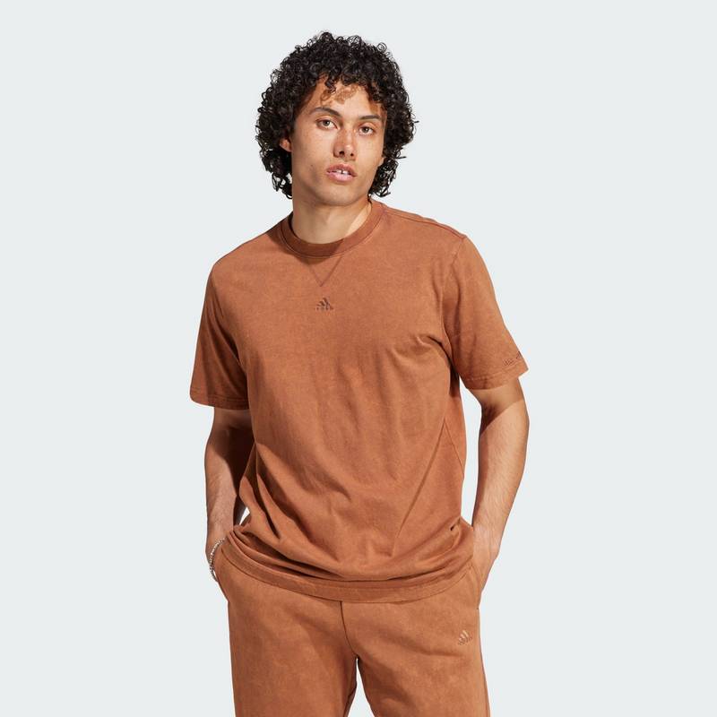 adidas ALL SZN Garment-Wash T-Shirt Funktionsshirt Herren
