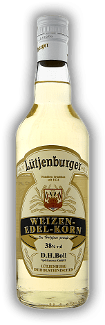Lütjenburger Weizen Edelkorn 38% Lütjenburger Weizen Edelkorn 38% D.H. Boll Spirituosen - Traditionshaus seit 1824. 0,7	 Liter - Vol 38%