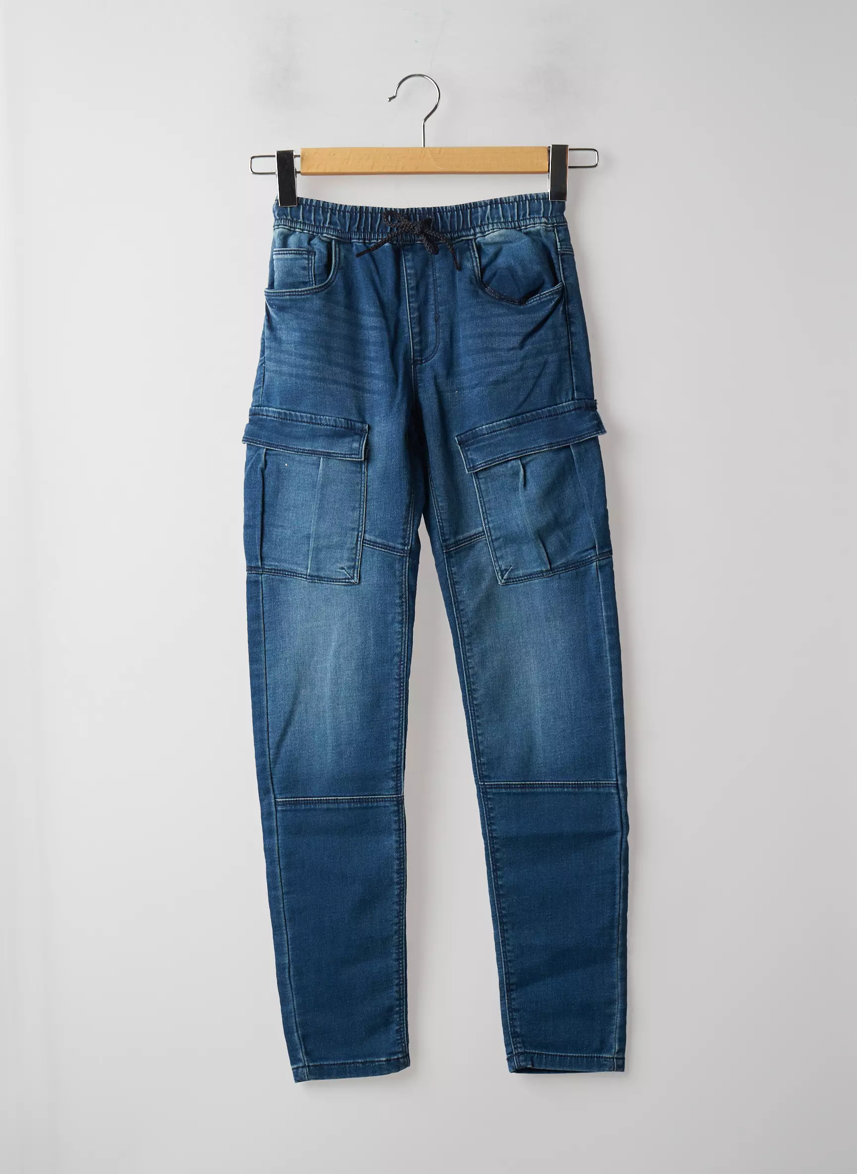 Stooker Jeans Coupe Slim Garcon couleur bleu