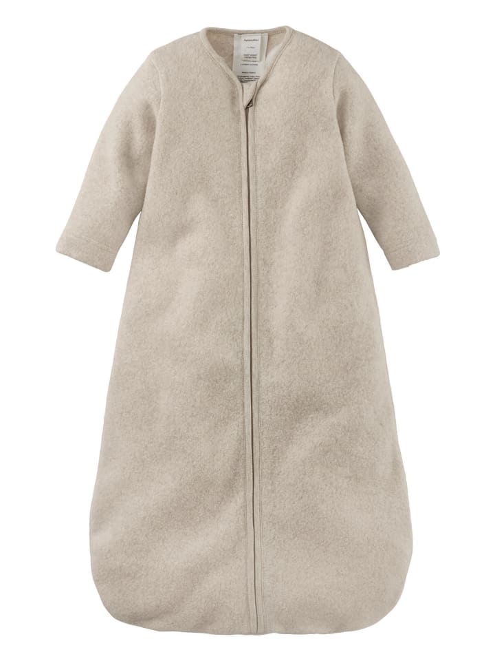 Hessnatur Fleece Schlafsack in düne günstig kaufen