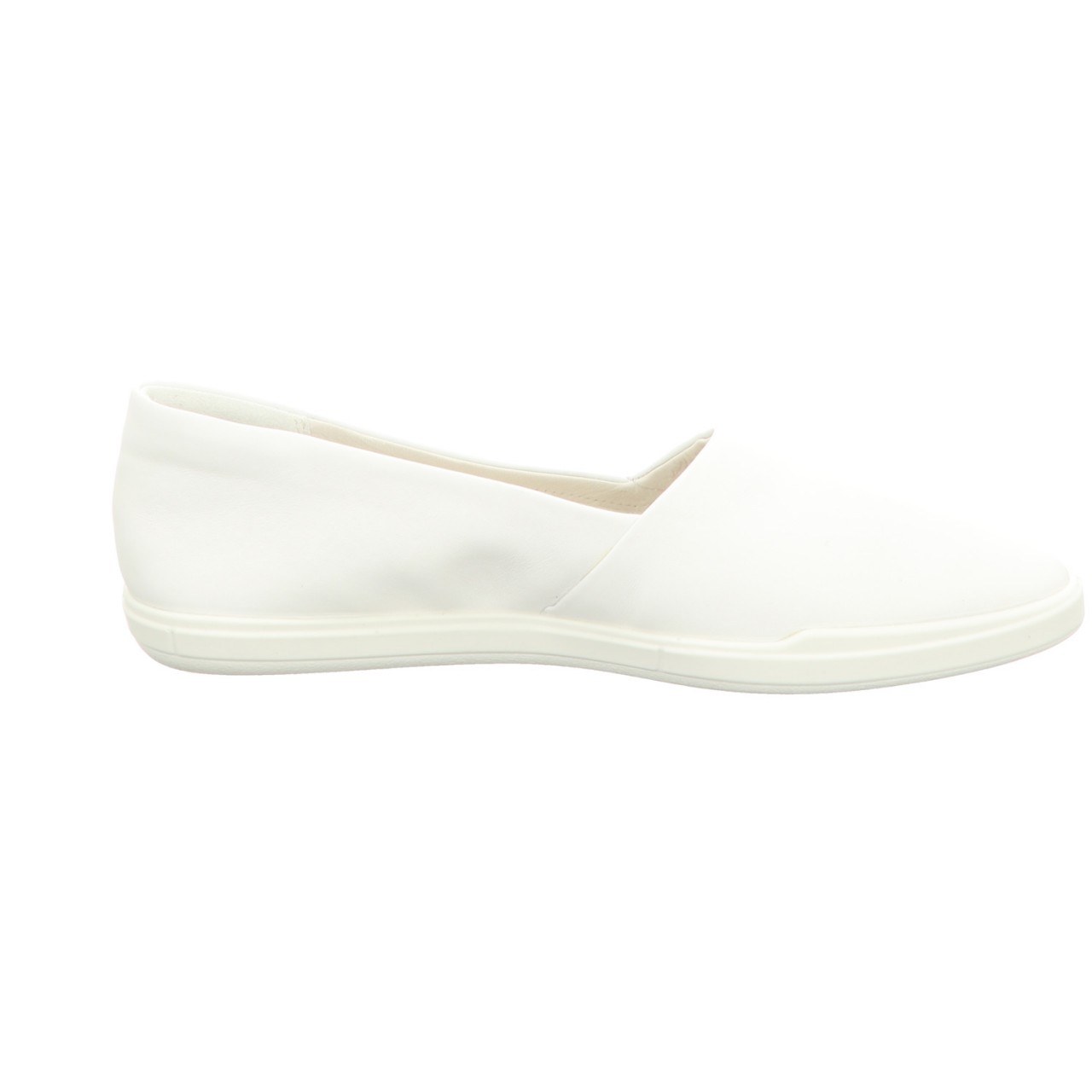 ECCO Sportliche Slipper weiss