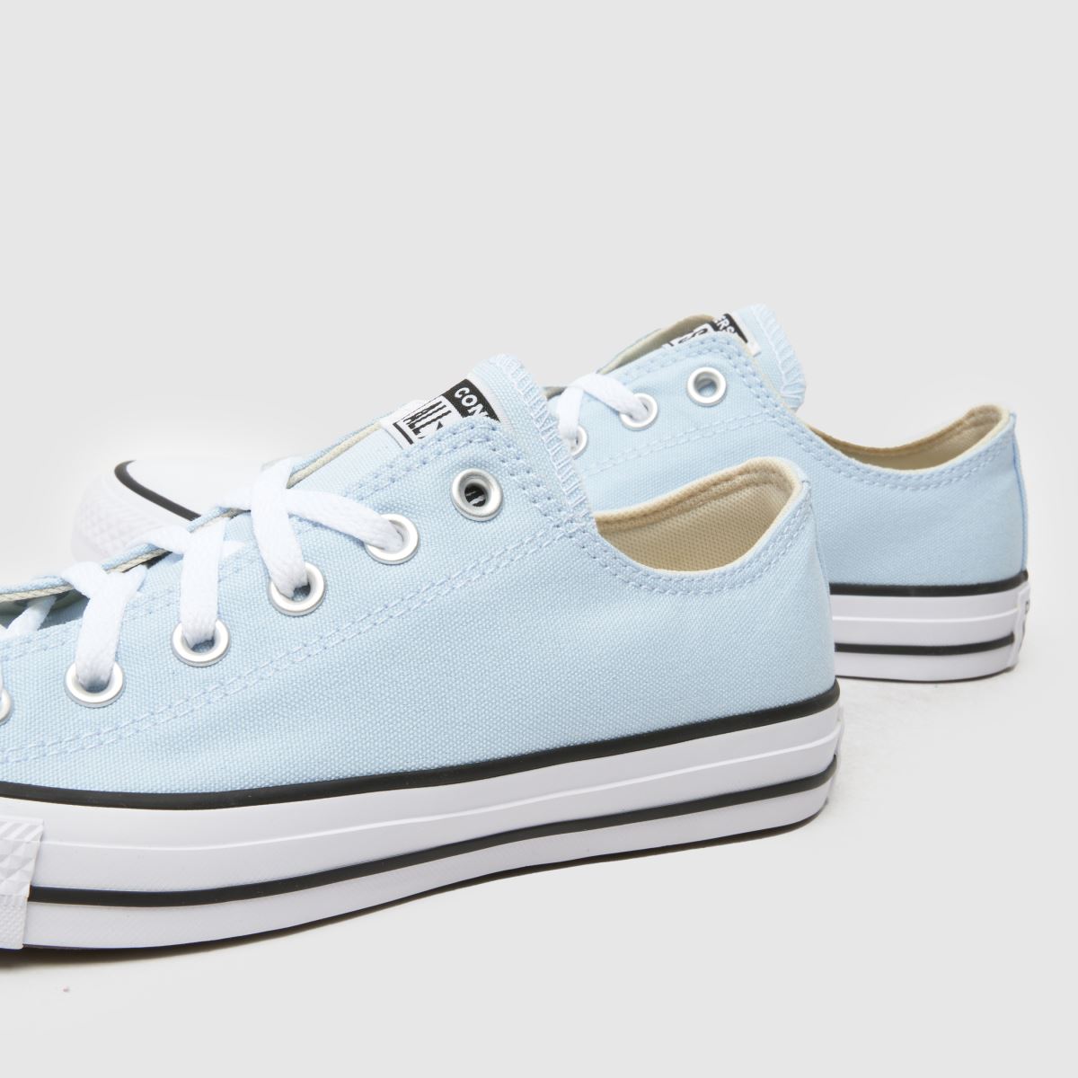 Converse All Star Ox cipők halványkék színben