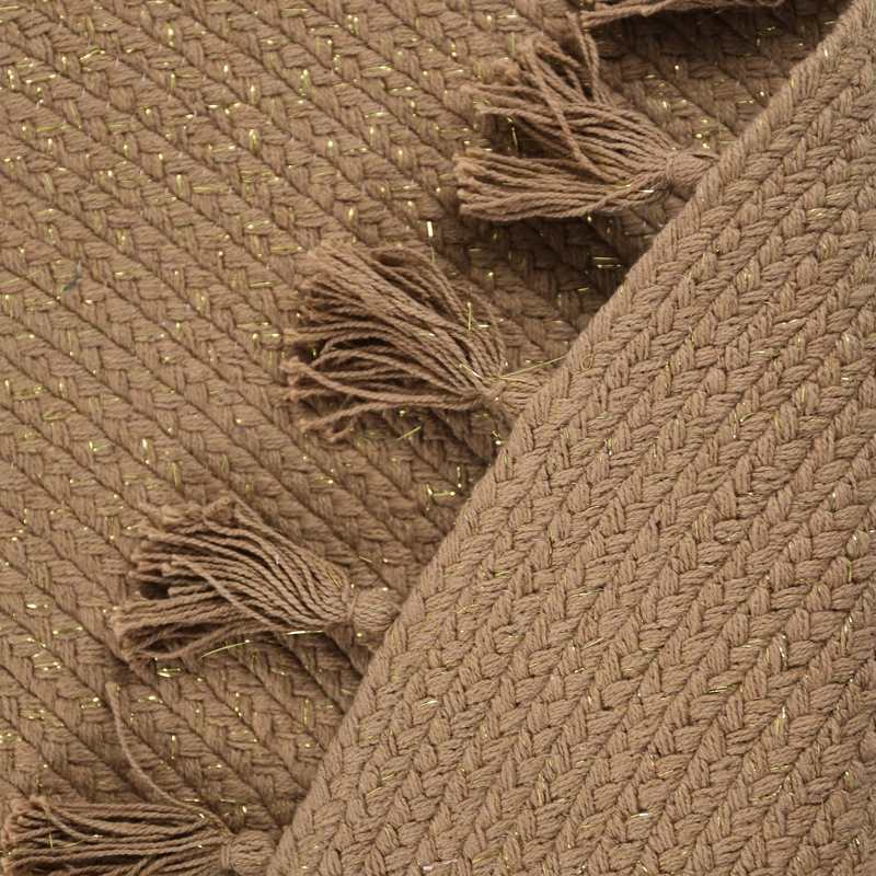 Tapis avec pompons 140cm LISETTE