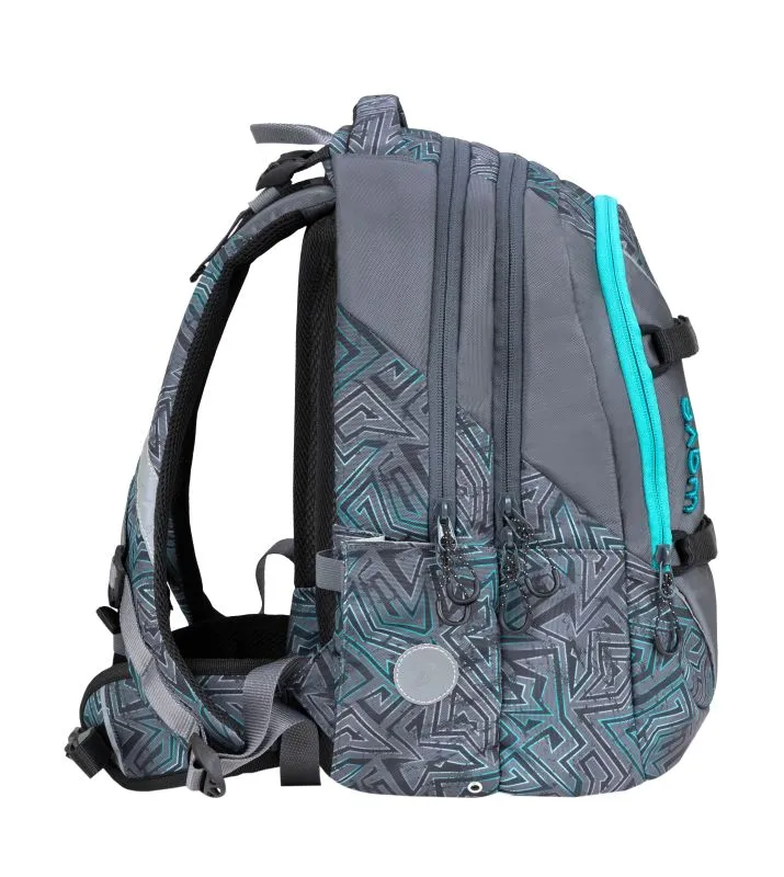 Wave Prime Schulrucksack - Chaos Lagoon