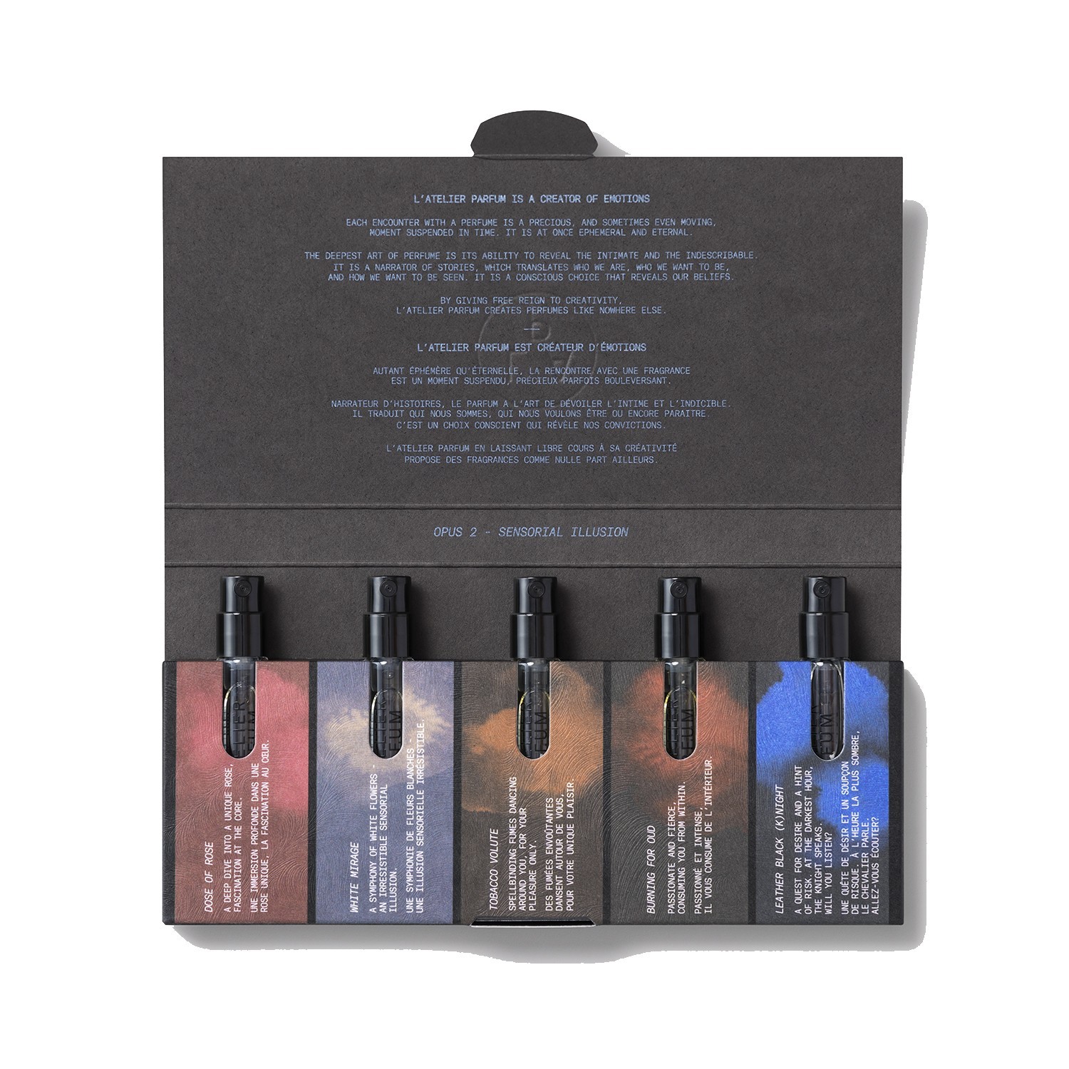 L`Atelier Parfum OPUS 2 Discovery Official 5x2ML