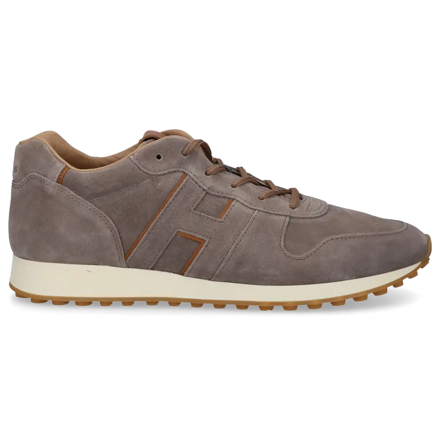 Hogan - Sneaker low H383 Veloursleder - grau