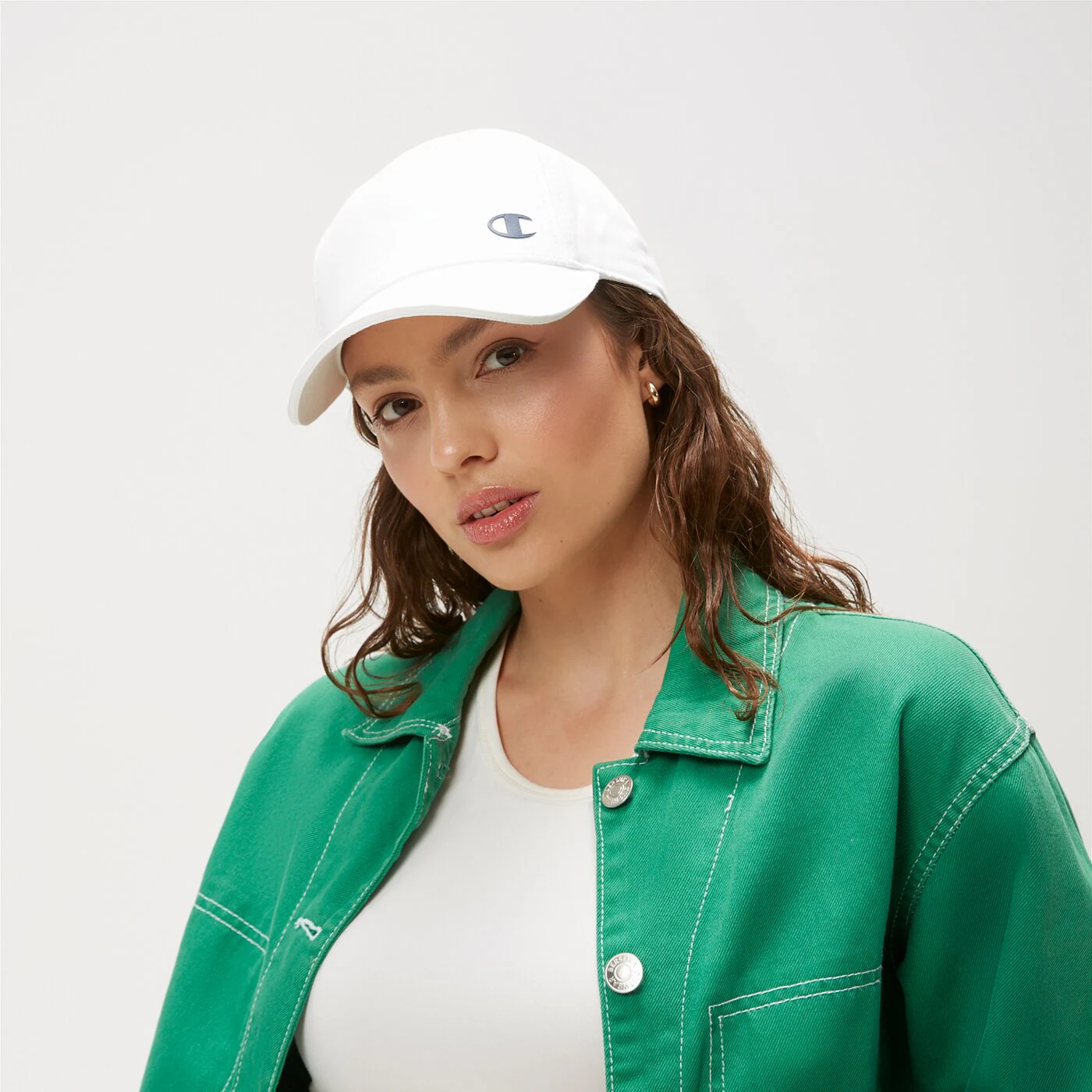 CHAMPION MÜTZE BASEBALL CAP Weiß