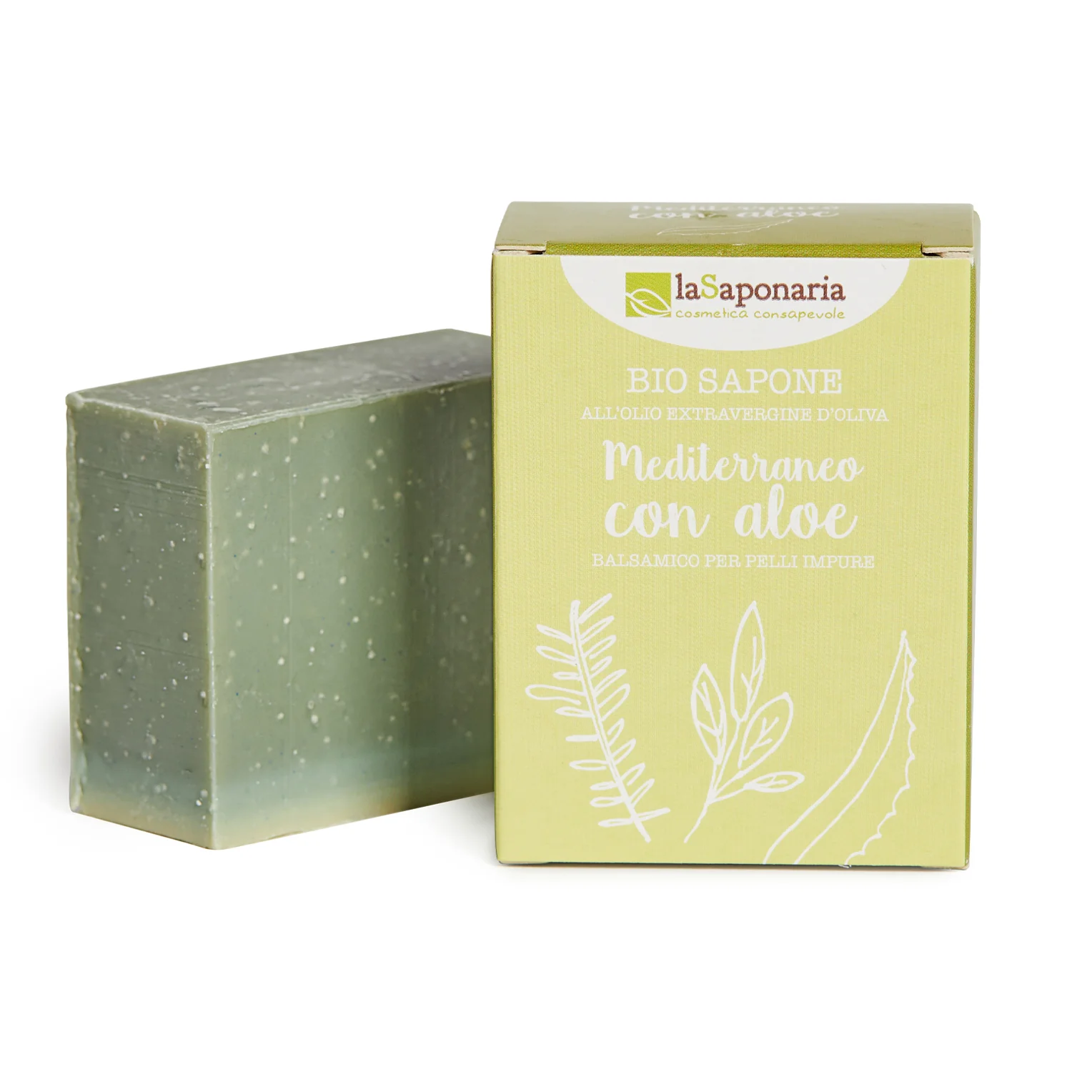 Soaps Mediterranean Aloe Solid Soap - Soap
