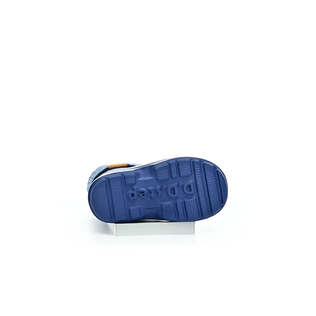 D.D.Step 106-42628 Blue gefütterte Gummistiefel