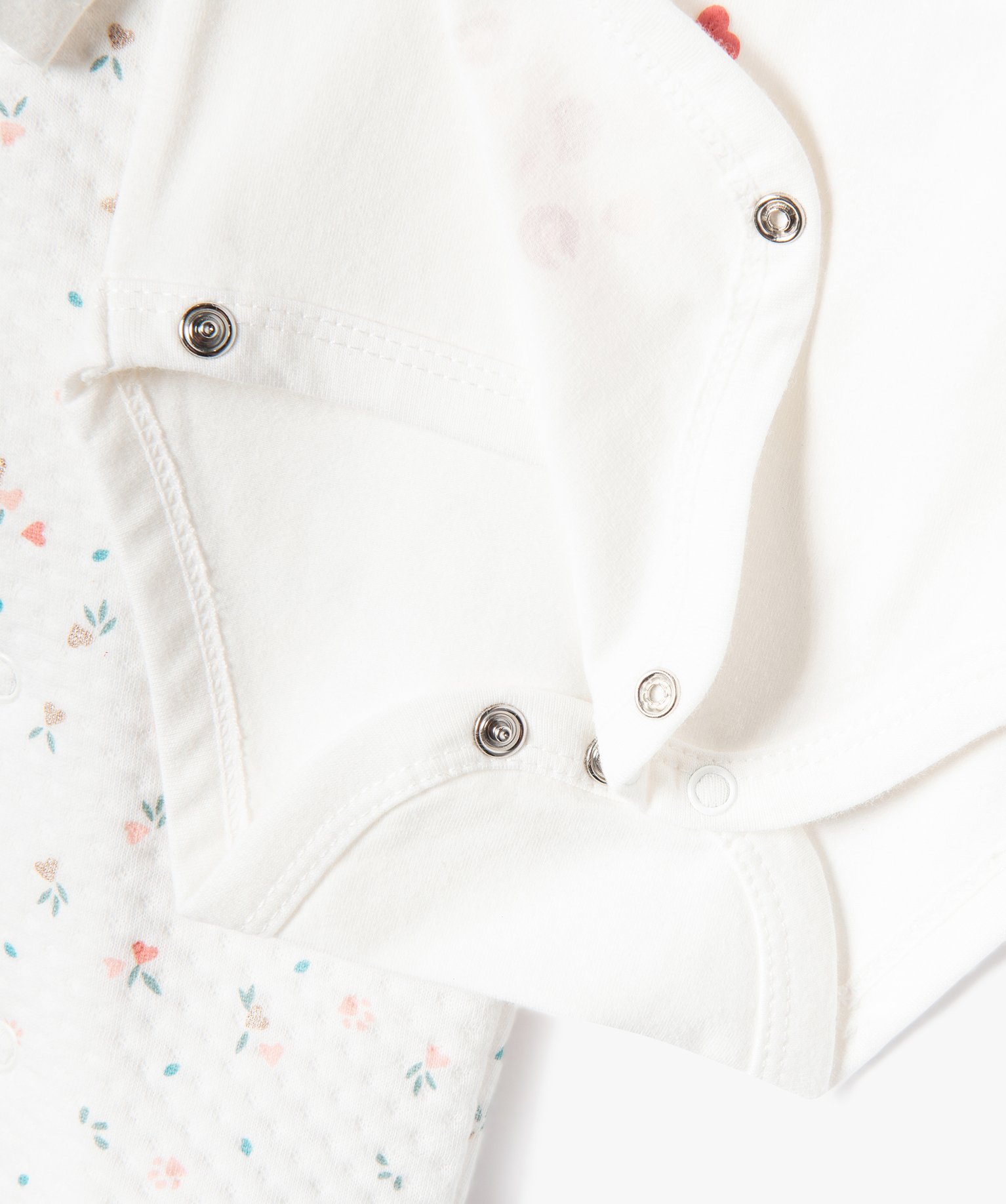 Ensemble layette 3 pièces bébé fille ecru | GEMO
