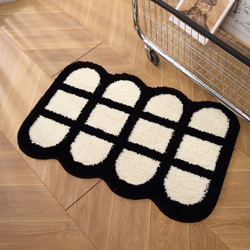 Antirutsch Teppichunterlage Eingangstürmatte Toilette Waschraum Teppich, Tapferer Ping