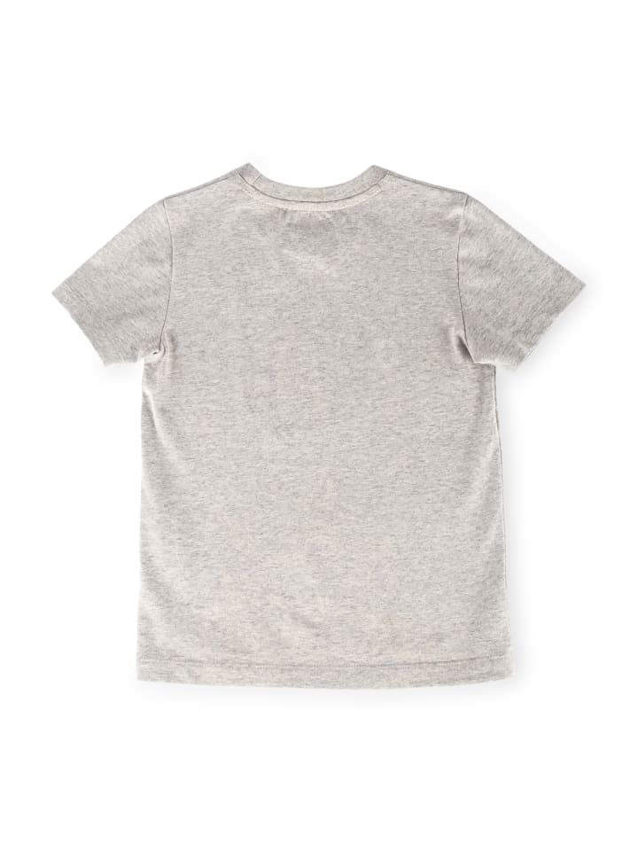 Sigikid Pyjama, kurzarm Kinder Schlafanzug in grau/gelb günstig kaufen
