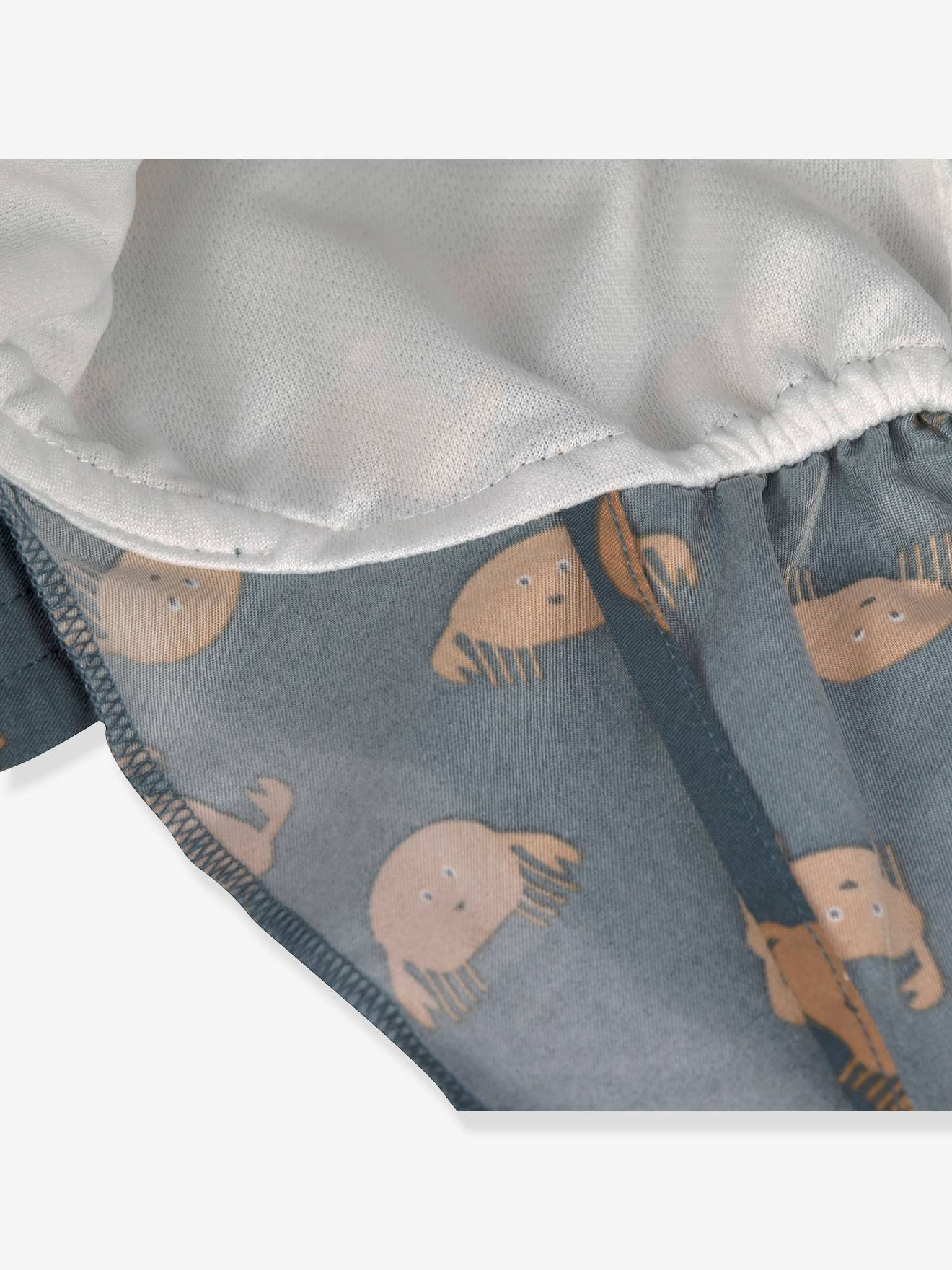 Casquette protège nuque enfants LÄSSIG bleu imprimé