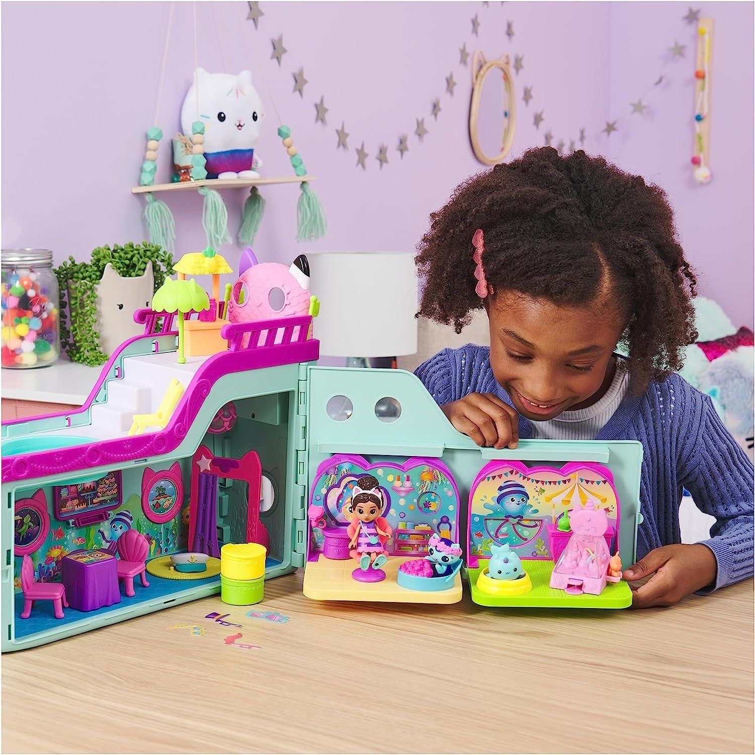 Spin Master Spielfigur 6068572 Gabby's Dollhouse Kreuzfahrtschiff