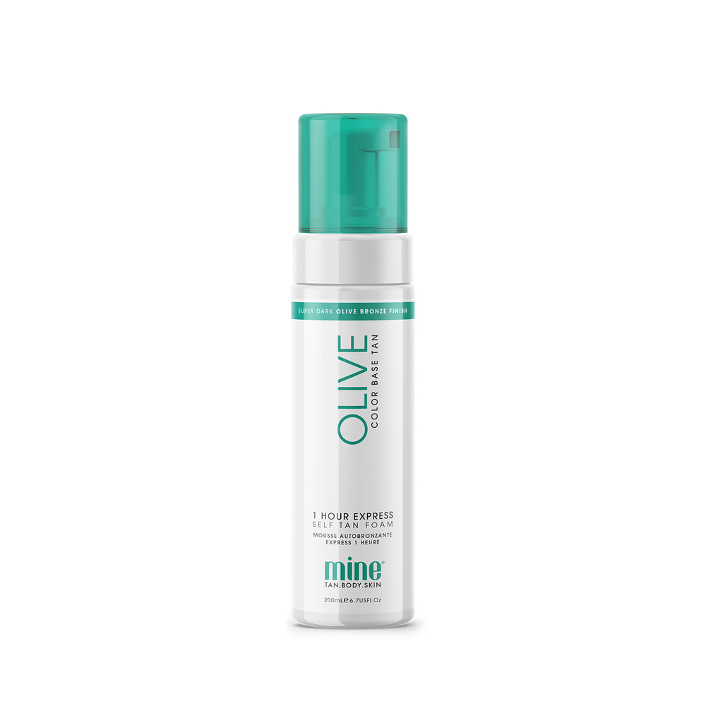minetan Olive Self Tan Foam Autobronzant