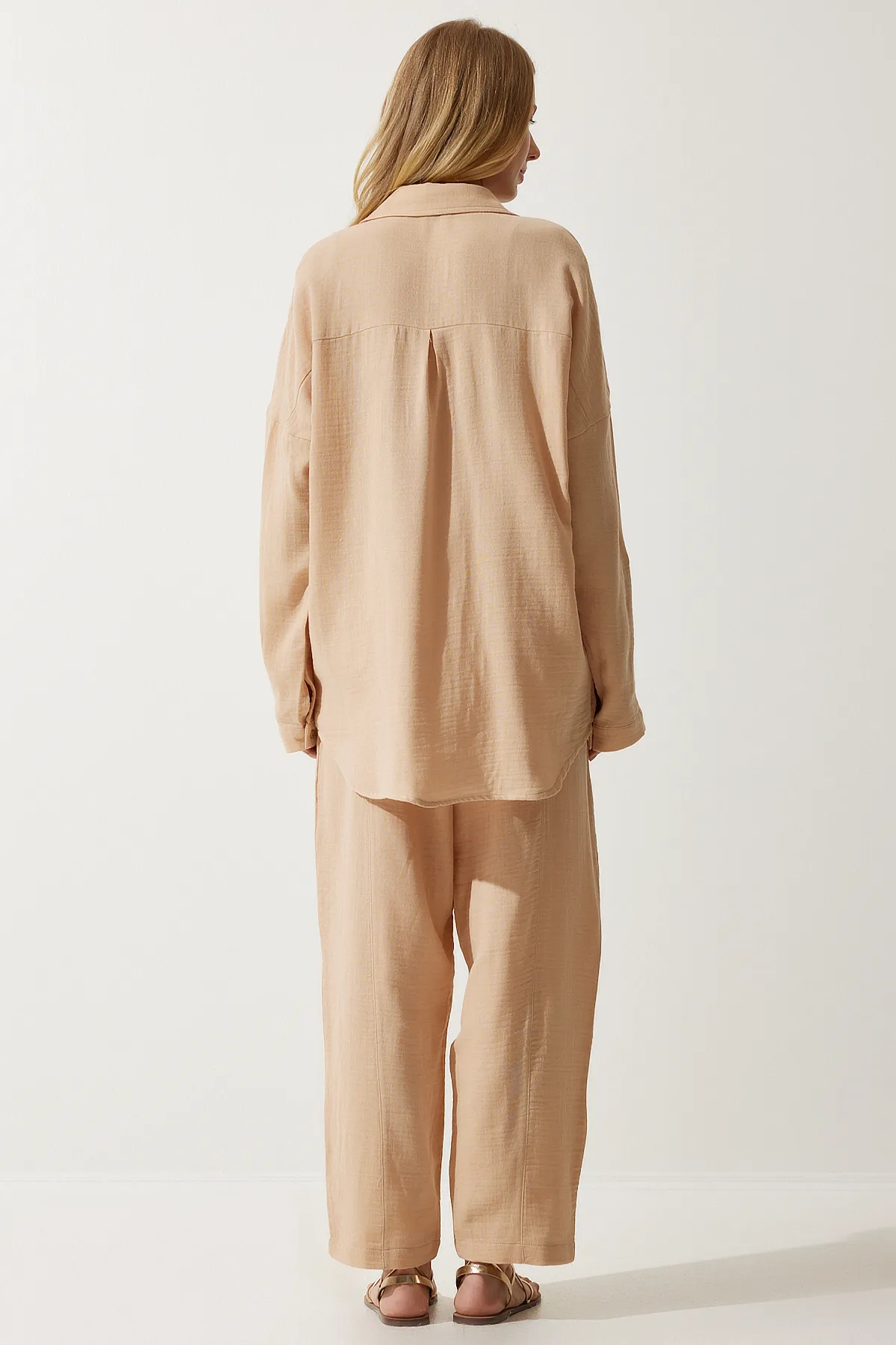 Happiness İstanbul  Zweiteiler - Beige - Regular Fit
