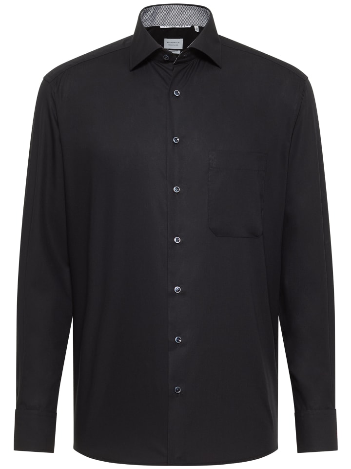 Eterna Hemd COMFORT FIT in schwarz günstig kaufen
