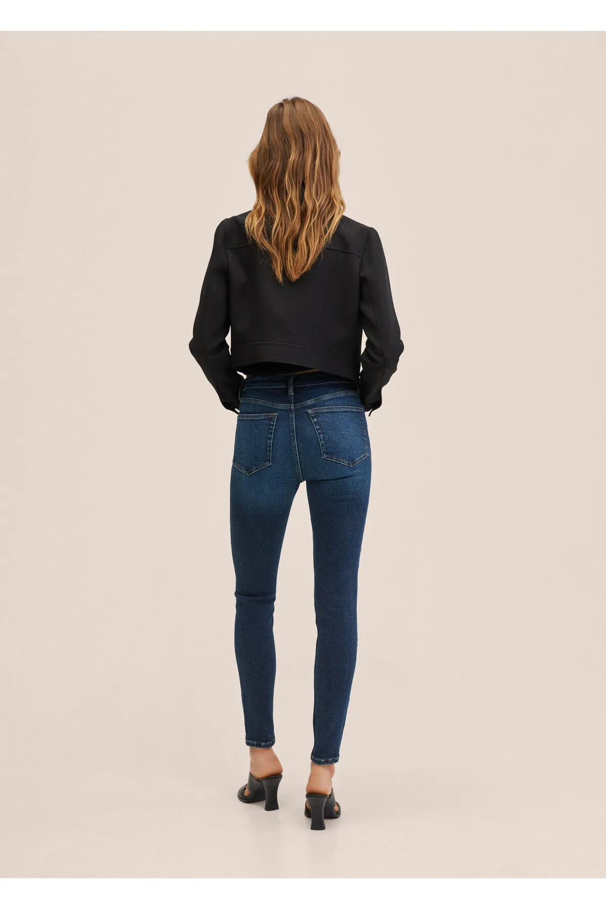 MANGO Woman  Jeans - Dunkelblau - Skinny