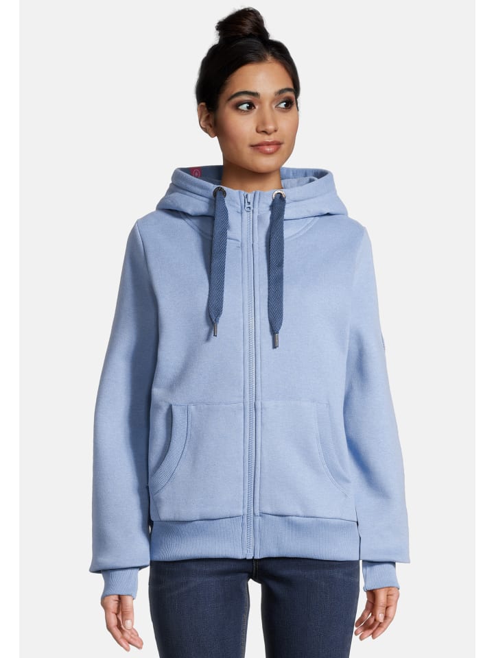 Salzhaut Sweatjacke Sööte Jacke in Ice Blue günstig kaufen