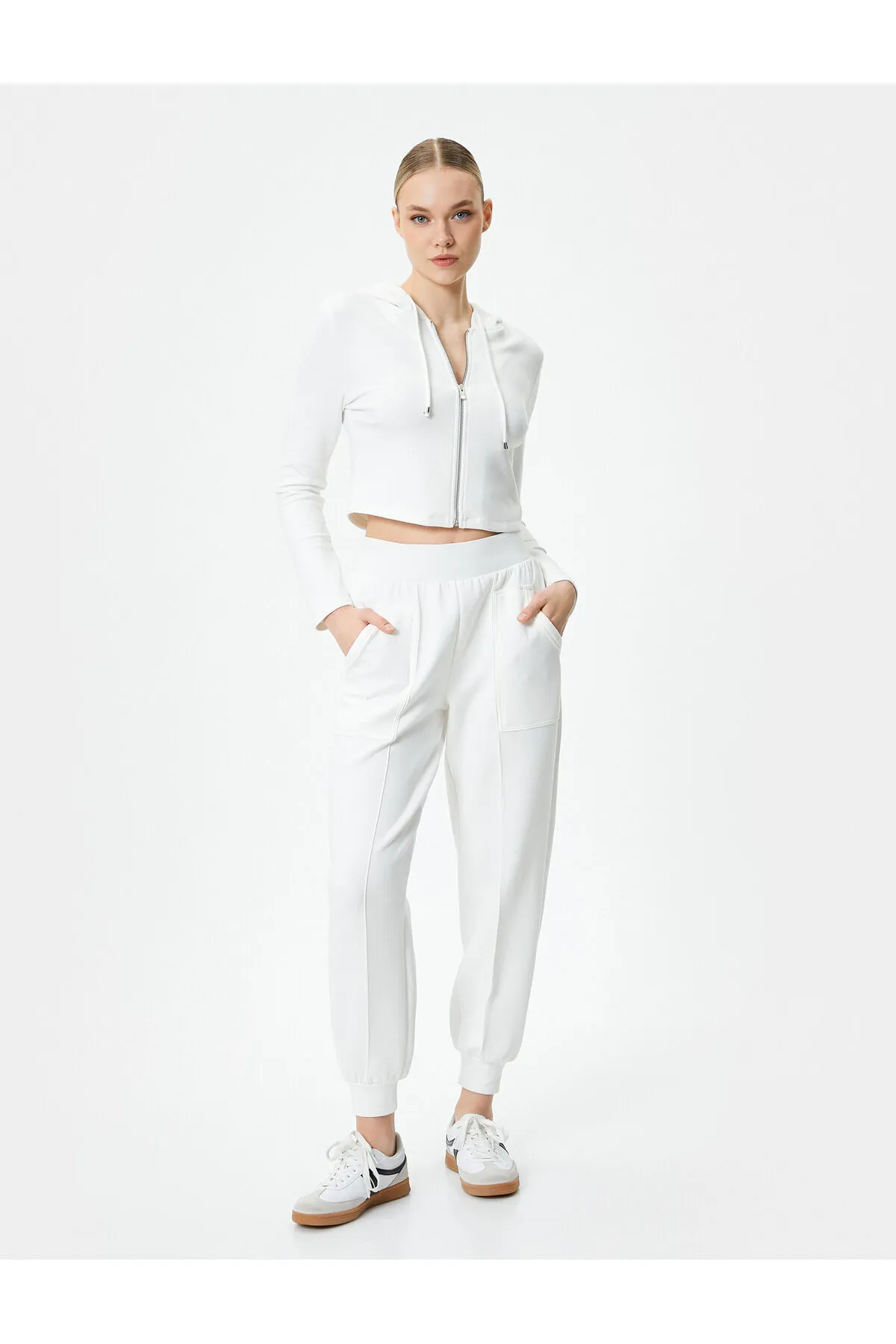 Koton  Jogginghose - Ecru - Jogger