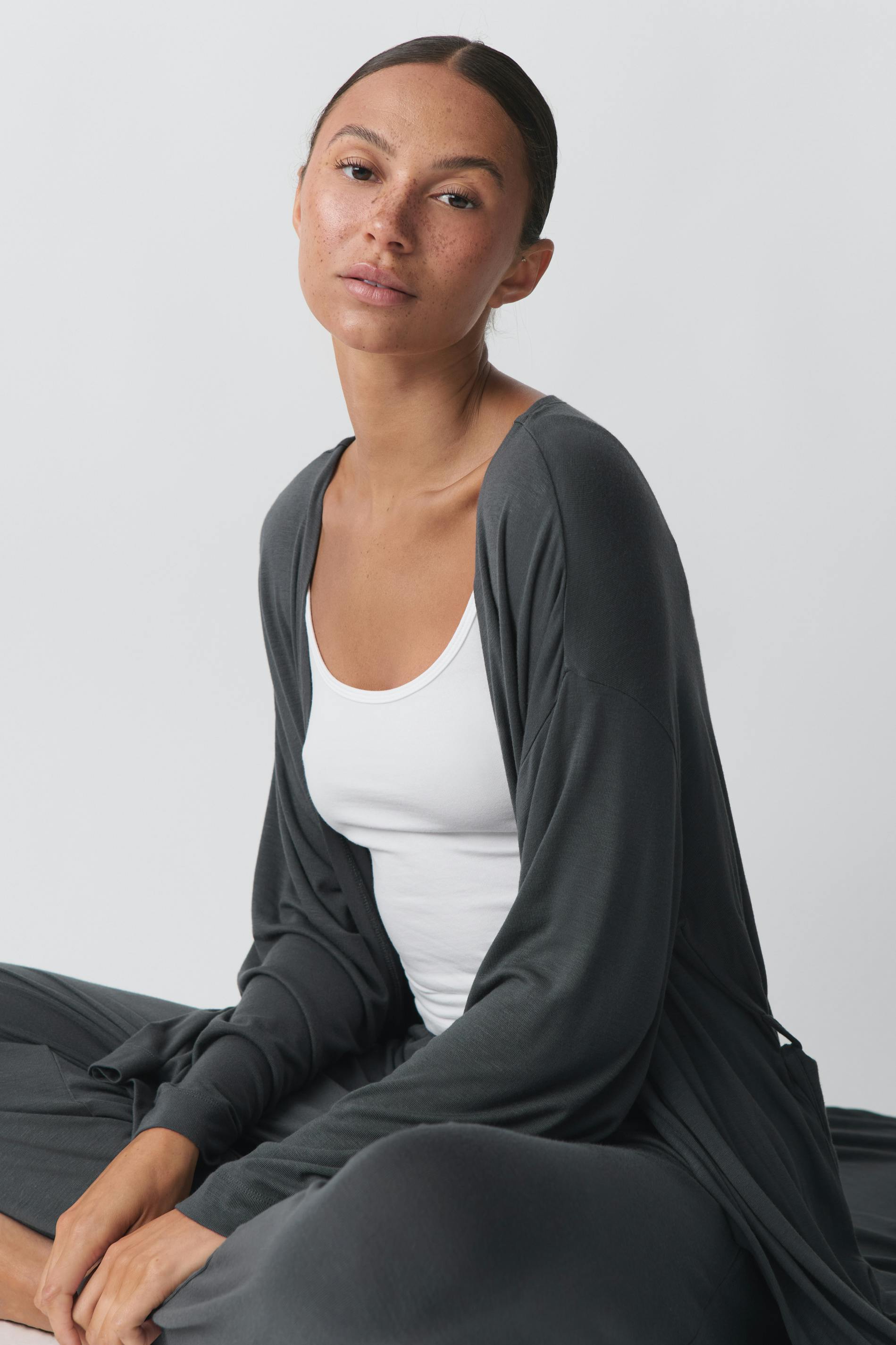 Soft homewear robe