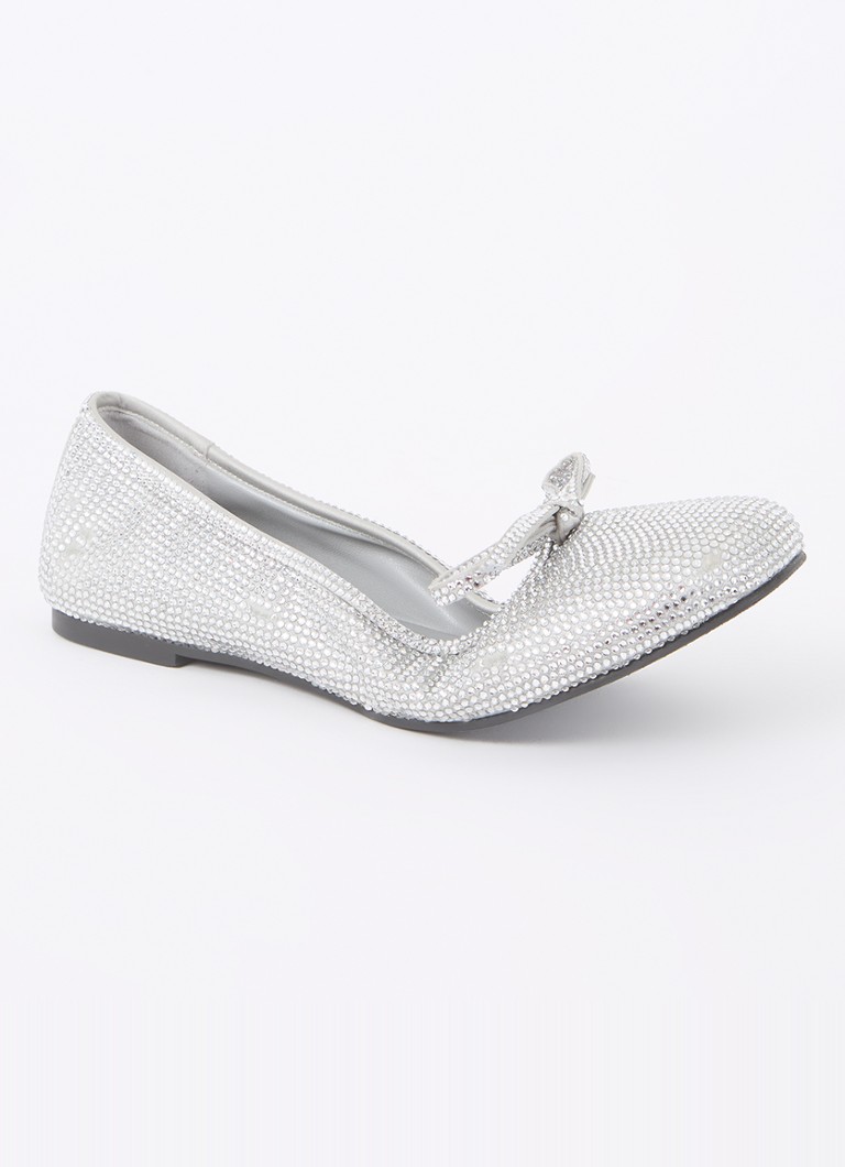 Balenciaga Leopold ballerina with rhinestones
