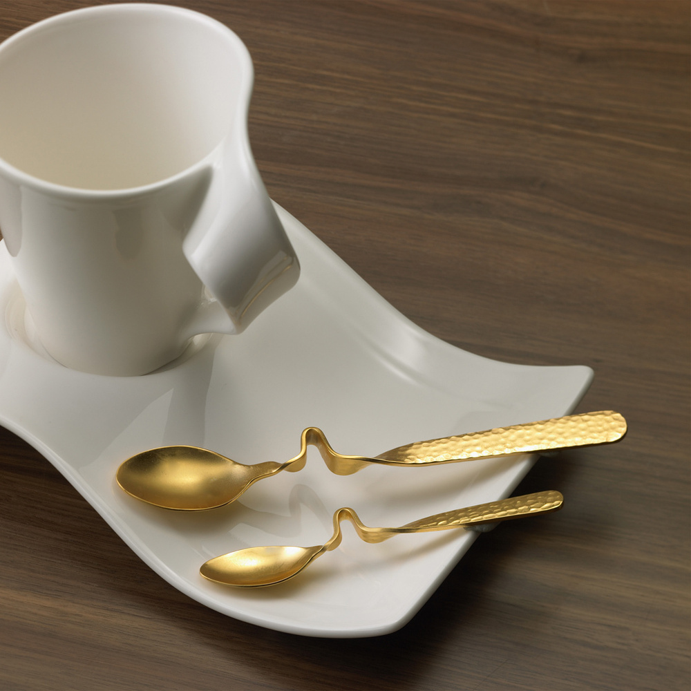 Villeroy & Boch Cuiller à café doré NewWave Caffè - Spoon couvert