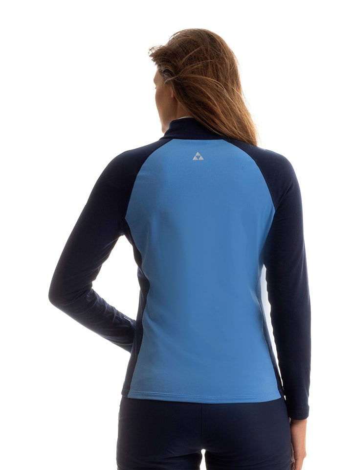 Fischer Fleecejacke in Blau/ Dunkelblau günstig kaufen