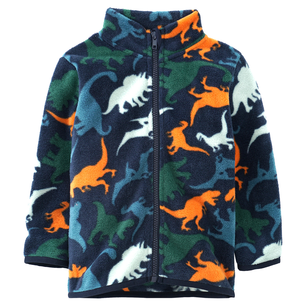 Jungen Fleecejacke mit Stehkragen