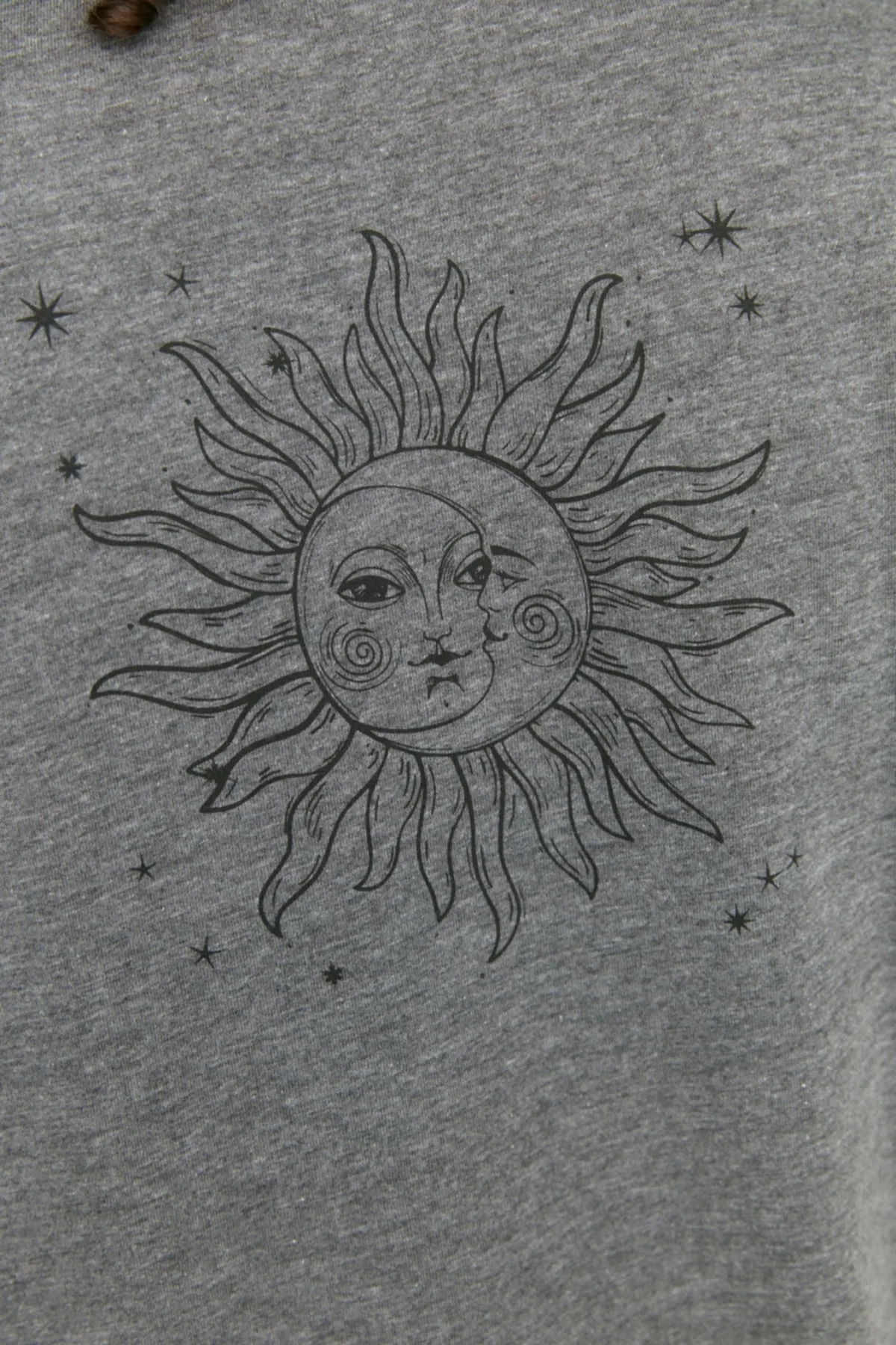Trendyol Curve  Anthrazitfarbenes gestricktes T-Shirt mit Rückenausschnitt TBSSS22TS1953