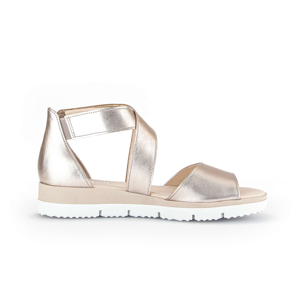 Gabor fashion Riemchensandale gold