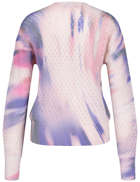 Pullover aus Pointelle-Strick