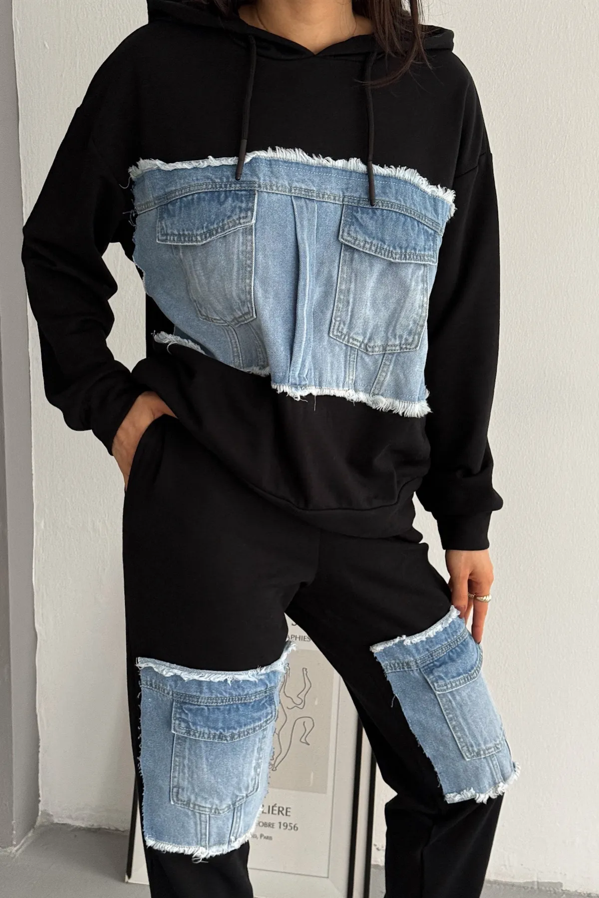 FEMELLE  Zweiteiler - Schwarz - Regular Fit