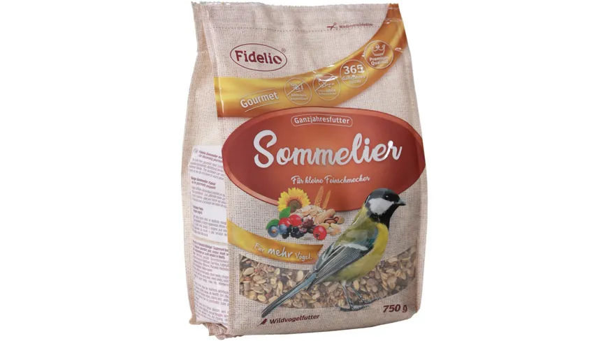 Fidelio Vogelfutter Sommelier 750 g