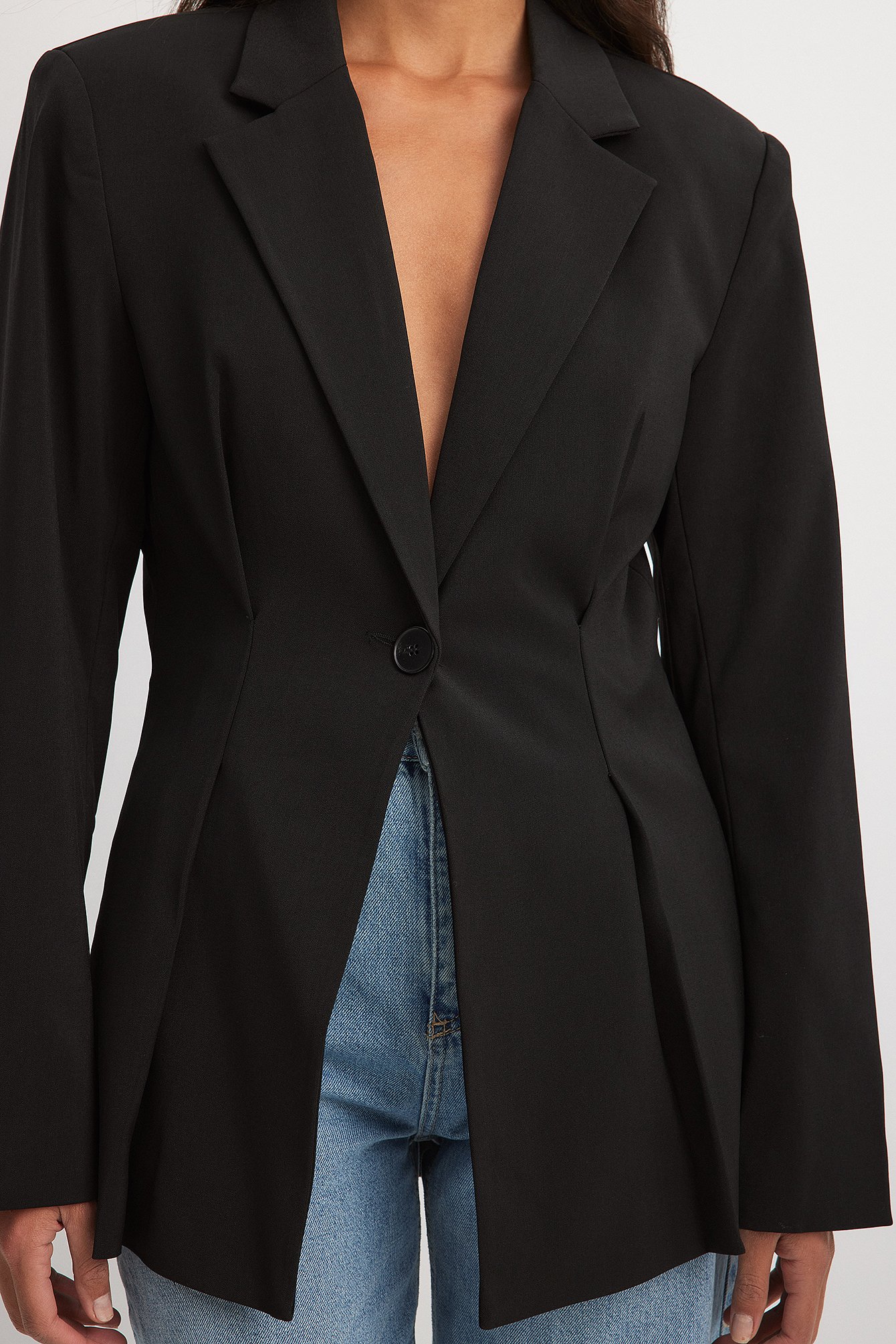 Blazer mit taillierter Passform