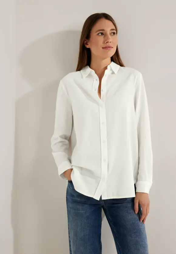 CECIL Longbluse mit Struktur