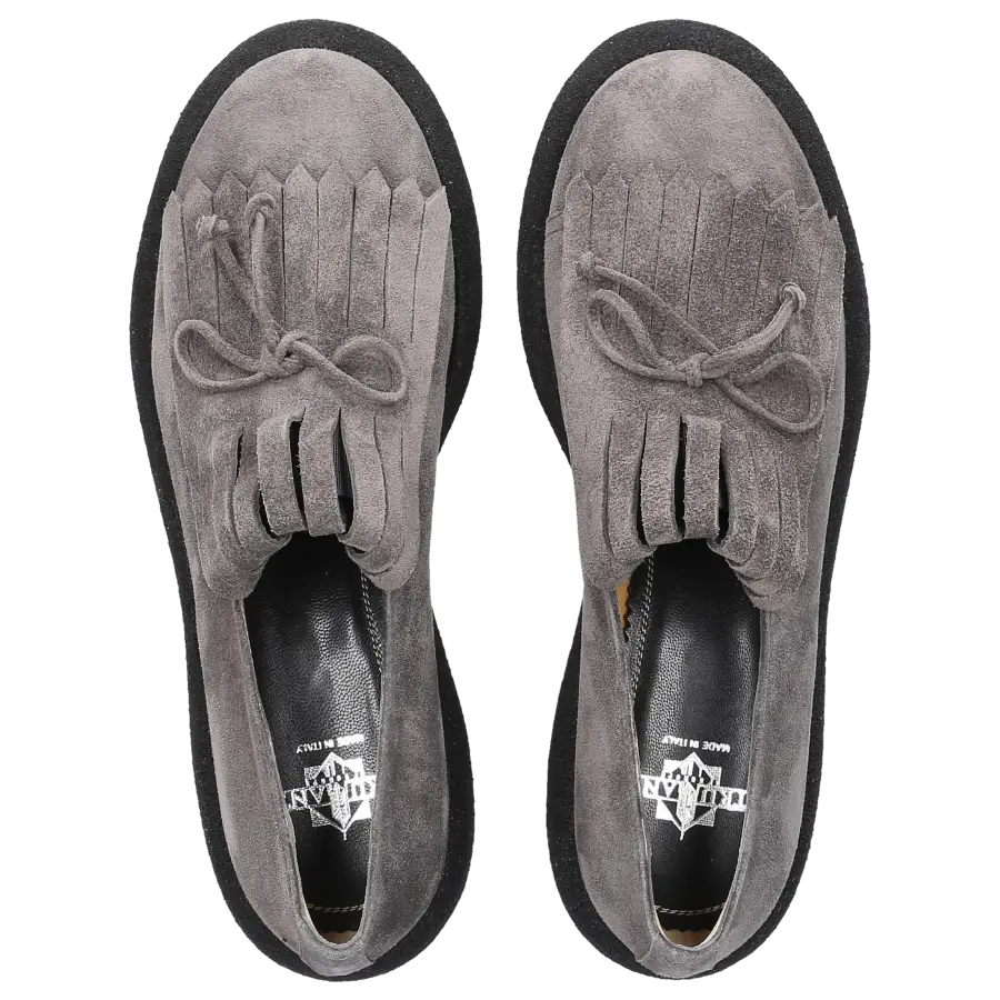 Truman's - Loafer 9376 Veloursleder - grau