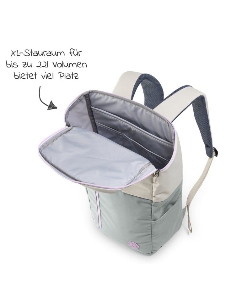 Hauck Wickelrucksack Deuter Pack N Walk - Beige / Sage in beige günstig kaufen onesize