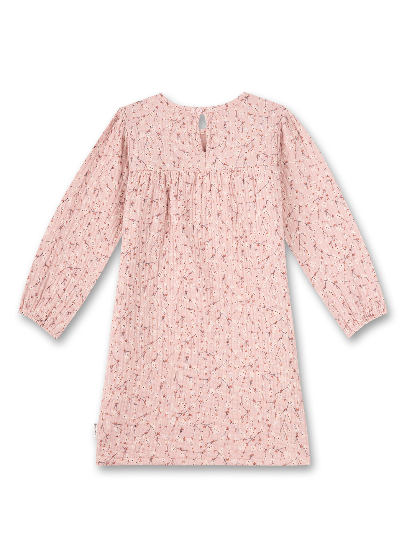 Mädchen-Kleid Musselin Rosa